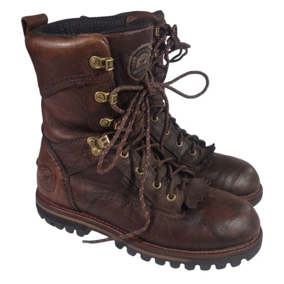 Red Wing Irish Setter Elk Tracker Hunting Boots Mens Size 8D Brown Leather 861 - Picture 1 of 8